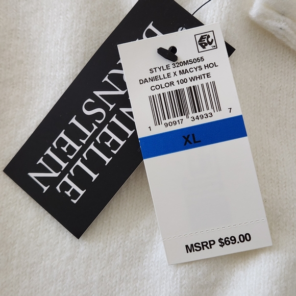 Ivory Cropped Crewneck Sweater - Picture 6 of 9